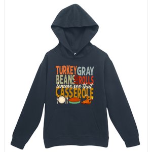 Turkey Gravy Beans And Rolls Let Me See That Casserole Fall Urban Pullover Hoodie