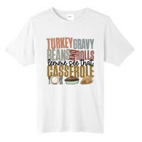 Turkey Gravy Beans And Rolls Let Me See That Casserole Thanksgiving Tall Fusion ChromaSoft Performance T-Shirt