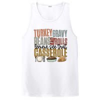 Turkey Gravy Beans And Rolls Let Me See That Casserole Thanksgiving PosiCharge Competitor Tank