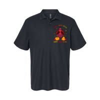 Thankful Grateful Blessed Thanksgiving Turkey Softstyle Adult Sport Polo