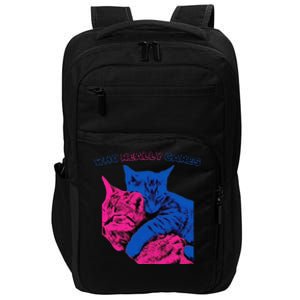 Tv Girl Band French Exit Album Funny Cat Lovers Impact Tech Backpack