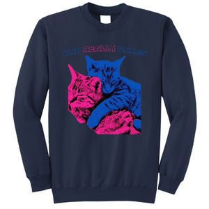 Tv Girl Band French Exit Album Funny Cat Lovers Sweatshirt