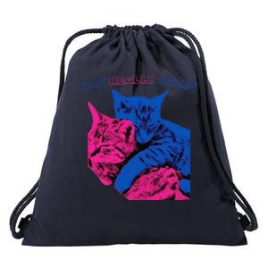 Tv Girl Band French Exit Album Funny Cat Lovers Drawstring Bag