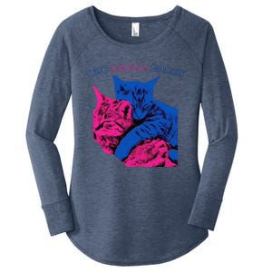 Tv Girl Band French Exit Album Funny Cat Lovers Women's Perfect Tri Tunic Long Sleeve Shirt