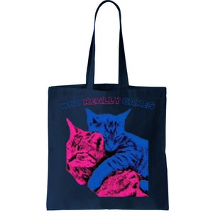 Tv Girl Band French Exit Album Funny Cat Lovers Tote Bag