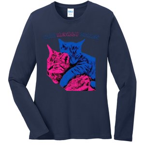 Tv Girl Band French Exit Album Funny Cat Lovers Ladies Long Sleeve Shirt