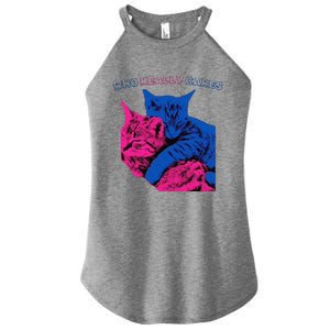 Tv Girl Band French Exit Album Funny Cat Lovers Women's Perfect Tri Rocker Tank