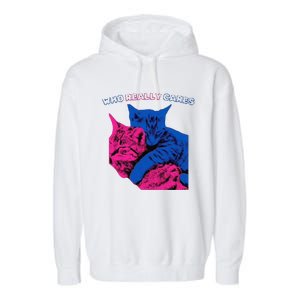 Tv Girl Band French Exit Album Funny Cat Lovers Garment-Dyed Fleece Hoodie