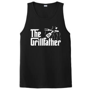 The Grillfather Bbq Grill And Smoker Barbecue Chef Cool Gift PosiCharge Competitor Tank