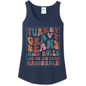 Turkey Gravy Beans And Rolls Let Me See That Casserole Ladies Essential Tank