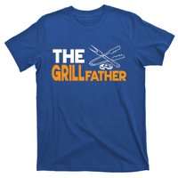 The Grillfather Bbq Griller Smoker Funny Barbecue Chef Dad Gift T-Shirt