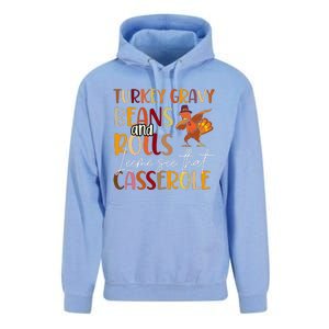 Turkey Gravy Beans And Rolls Let Me See That Casserole Unisex Surf Hoodie