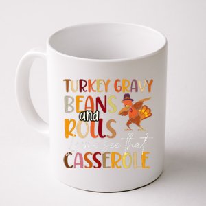 Turkey Gravy Beans And Rolls Let Me See That Casserole Coffee Mug