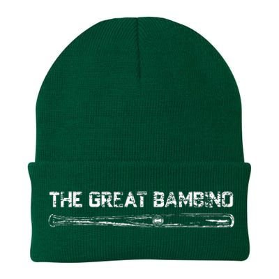 The Great Bambino Baseball Legend Sports Gift Light Knit Cap Winter Beanie