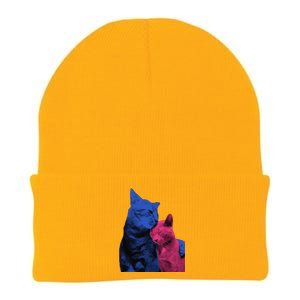 Tv Girl Band French Exit Album Funny Cat Lovers Knit Cap Winter Beanie