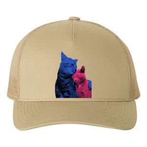 Tv Girl Band French Exit Album Funny Cat Lovers Yupoong Adult 5-Panel Trucker Hat