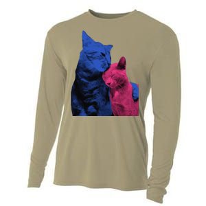 Tv Girl Band French Exit Album Funny Cat Lovers Cooling Performance Long Sleeve Crew