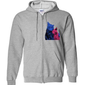 Tv Girl Band French Exit Album Funny Cat Lovers Full Zip Hoodie