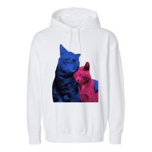 Tv Girl Band French Exit Album Funny Cat Lovers Garment-Dyed Fleece Hoodie