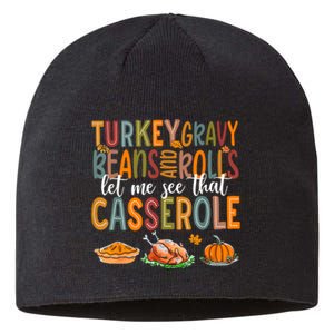 Turkey Gravy Beans And Rolls Let Me See That Casserole Funny Sustainable Beanie