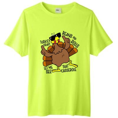 Turkey Gravy Beans And Rolls Let Me See That Casserole Tall Fusion ChromaSoft Performance T-Shirt