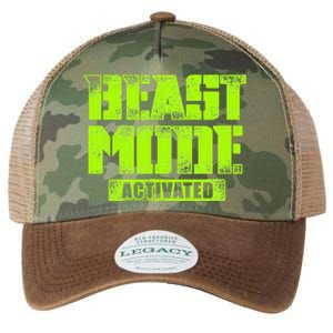 Trendy Graphic Beast Mode Activated Legacy Tie Dye Trucker Hat