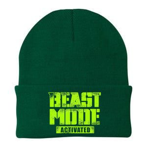 Trendy Graphic Beast Mode Activated Knit Cap Winter Beanie