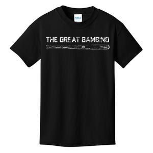 The Great Bambino Baseball Legend Sports Gift Light Kids T-Shirt