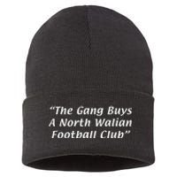 The Gang Buys A North Walian Football Club Sustainable Knit Beanie