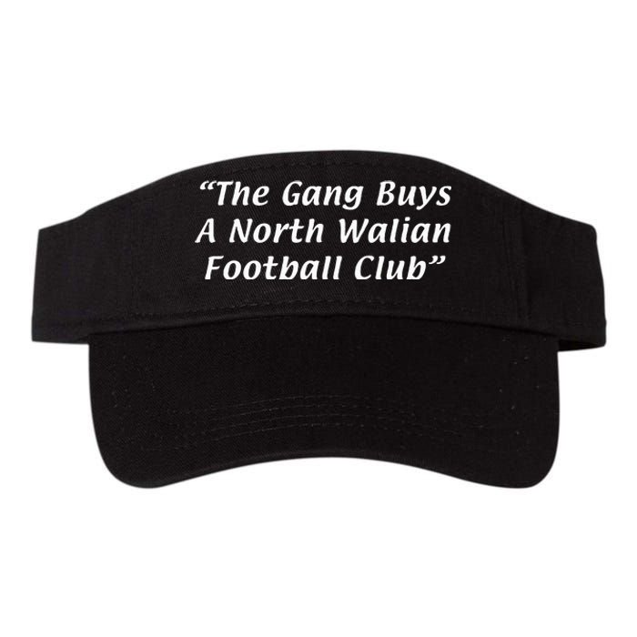 The Gang Buys A North Walian Football Club Valucap Bio-Washed Visor