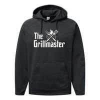 The Grillmaster Bbq Grill & Smoker Barbecue Chef Performance Fleece Hoodie