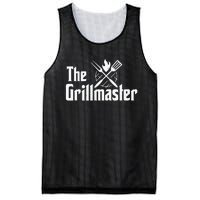 The Grillmaster Bbq Grill & Smoker Barbecue Chef Mesh Reversible Basketball Jersey Tank