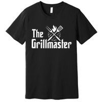 The Grillmaster Bbq Grill & Smoker Barbecue Chef Premium T-Shirt