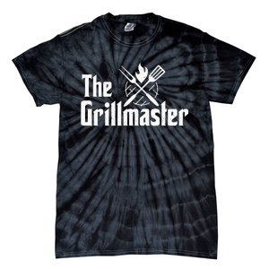 The Grillmaster Bbq Grill & Smoker Barbecue Chef Tie-Dye T-Shirt