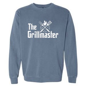 The Grillmaster Bbq Grill & Smoker Barbecue Chef Garment-Dyed Sweatshirt