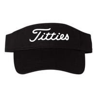 Titties Golf Bachelor Party Funny Golfing Gift Parody Visor