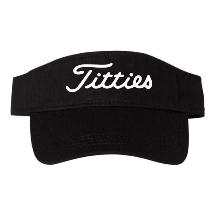 Titties Golf Bachelor Party Funny Golfing Gift Parody Visor