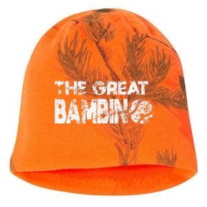 The Great Bambino Simple Baseball Legend Design Distressed Kati - Camo Knit Beanie