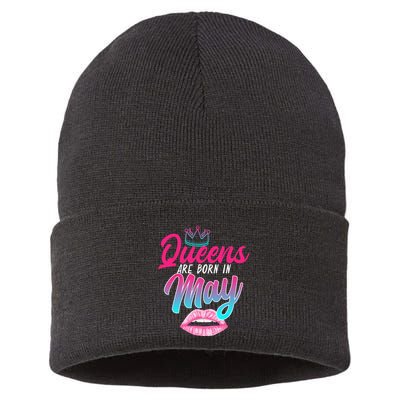 Taurus Gemini Birthday Queens Are Born In May Zodiac Sign Sustainable Knit Beanie