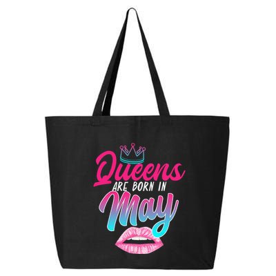 Taurus Gemini Birthday Queens Are Born In May Zodiac Sign 25L Jumbo Tote