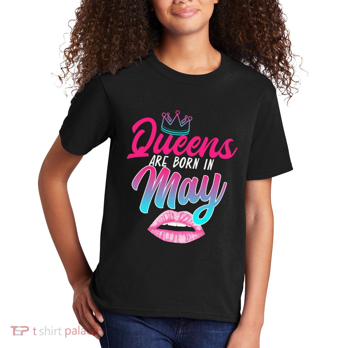 Taurus Gemini Birthday Queens Are Born In May Zodiac Sign Kids T-Shirt