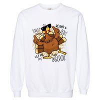 Turkey Gravy Beans And Rolls Let Me See That Casserole Funny Garment-Dyed Sweatshirt