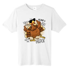 Turkey Gravy Beans And Rolls Let Me See That Casserole Funny Tall Fusion ChromaSoft Performance T-Shirt