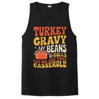 Turkey Gravy Beans And Rolls Funny Autumn Thanksgiving 2024 PosiCharge Competitor Tank