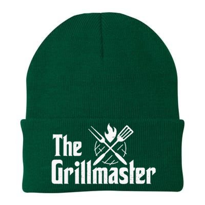 The Grillmaster Bbq Grill & Smoker Barbecue Chef Knit Cap Winter Beanie