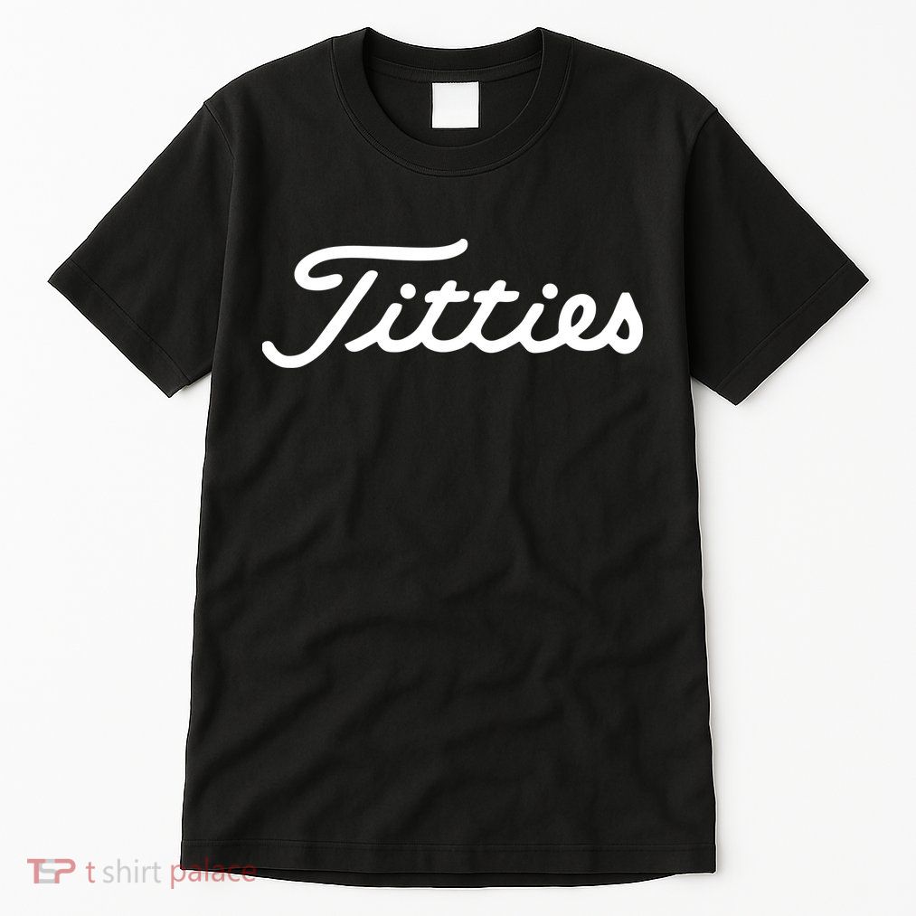 Titties Golf Bachelor Party Funny Golfing Gift Parody Tall T-Shirt
