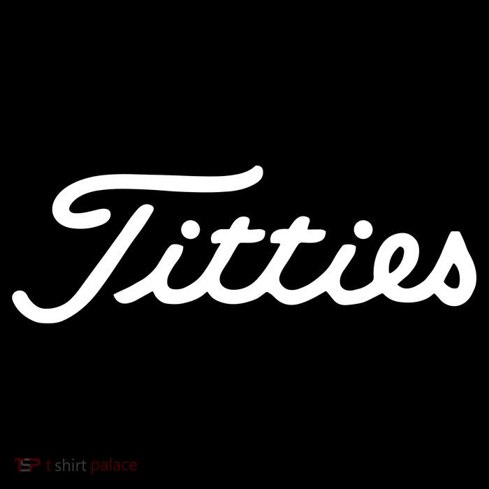 Titties Golf Bachelor Party Funny Golfing Gift Parody Flatbill Hat