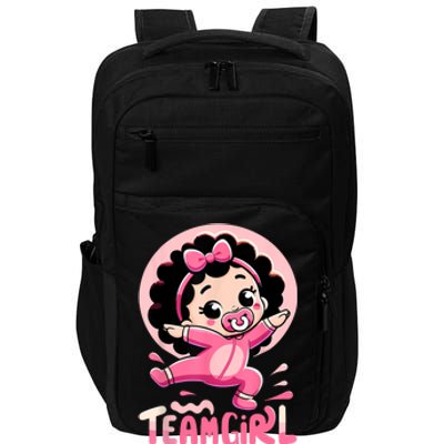 Team Girl Baby Gender Reveal Party Announcemen Impact Tech Backpack