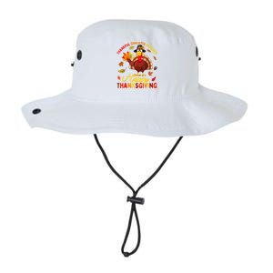 Thankful Grateful Blessed Turkey Family Happy Thanksgiving Legacy Cool Fit Booney Bucket Hat