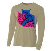 Tv Girl Band French Exit Album Funny Cat Lovers Cooling Performance Long Sleeve Crew